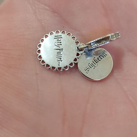 925 Silver Slytherin Harry Potter Charm - Picture 4 of 8